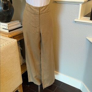 Eileen Fisher Tan Wide Leg Pants